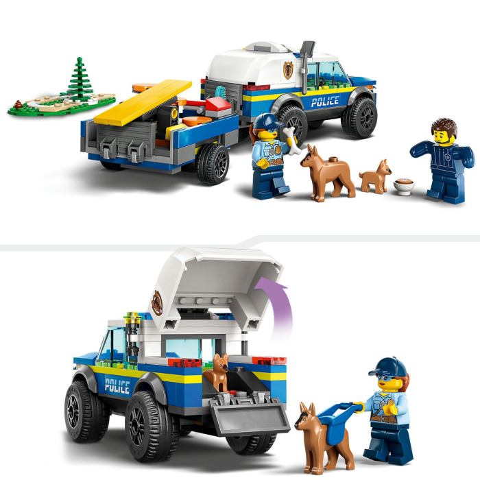 LEGO® City - Antrenament canin al politiei mobile 60369, 197 piese [4]