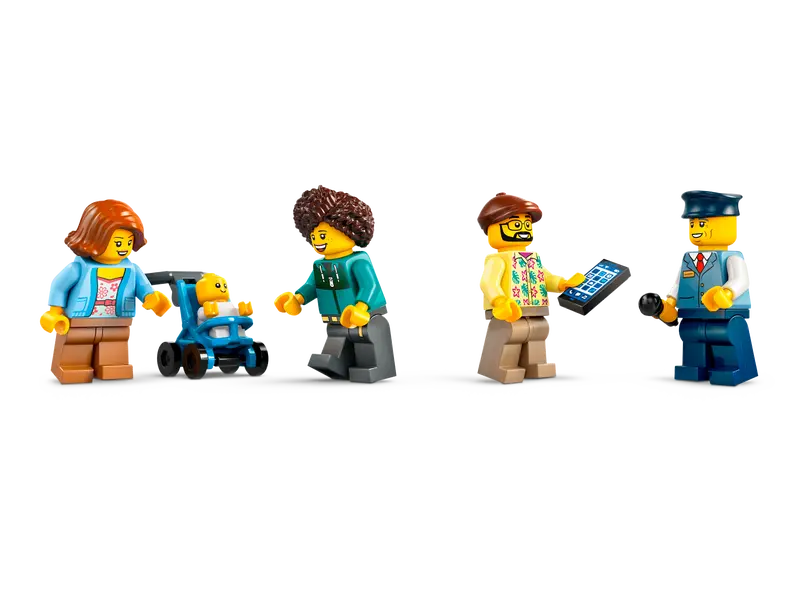 LEGO® City - Autobuz turistic rosu cu etaj 60407, 384 piese [4]