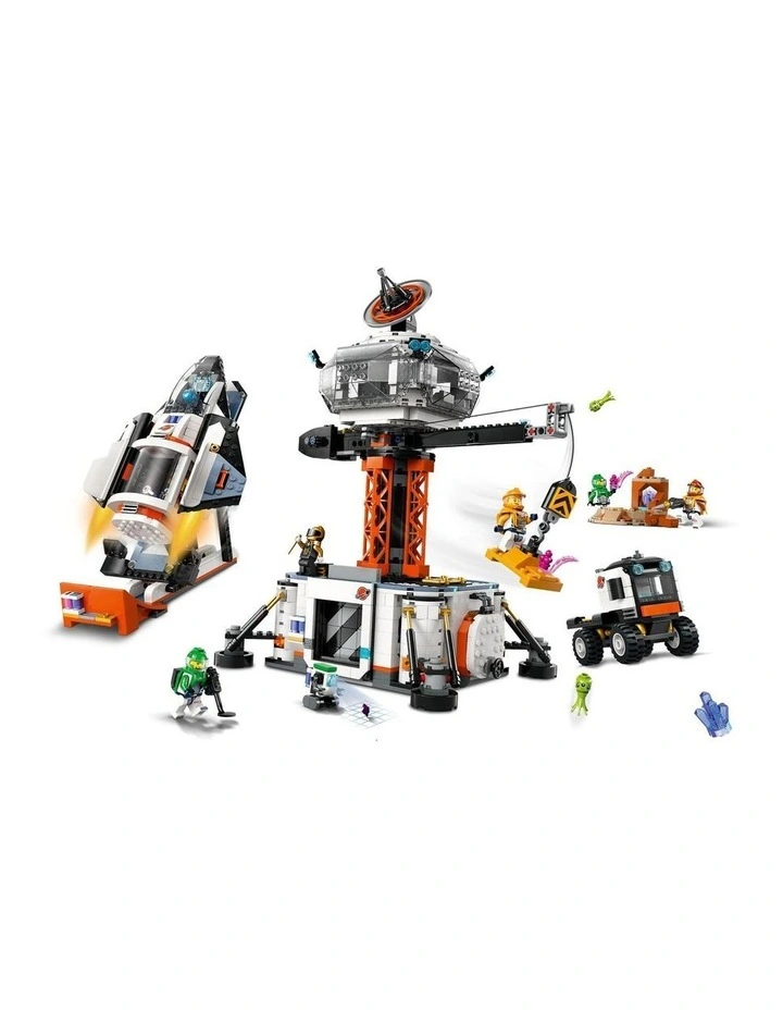 LEGO® City - Baza spatiala si platforma de lansare a rachetei 60434, 1422 piese [2]