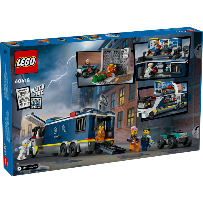 LEGO® City - Laborator mobil de criminalistica 60418, 674 piese [3]