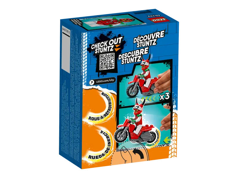 LEGO® City - Motocicleta de cascadorii scorpion salbatic 60332, 15 piese [2]