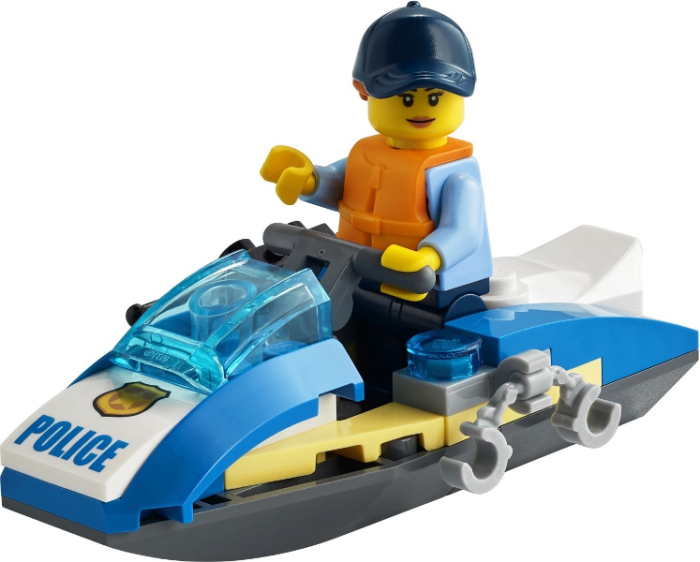 LEGO® City - Ofiterul de politie si scooter-ul sau nautic 30567, 33 piese [2]