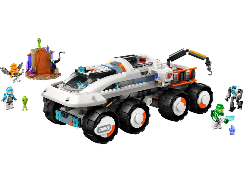 LEGO® City - Rover de Comanda si Incarcator cu Macara 60432, 758 piese [4]