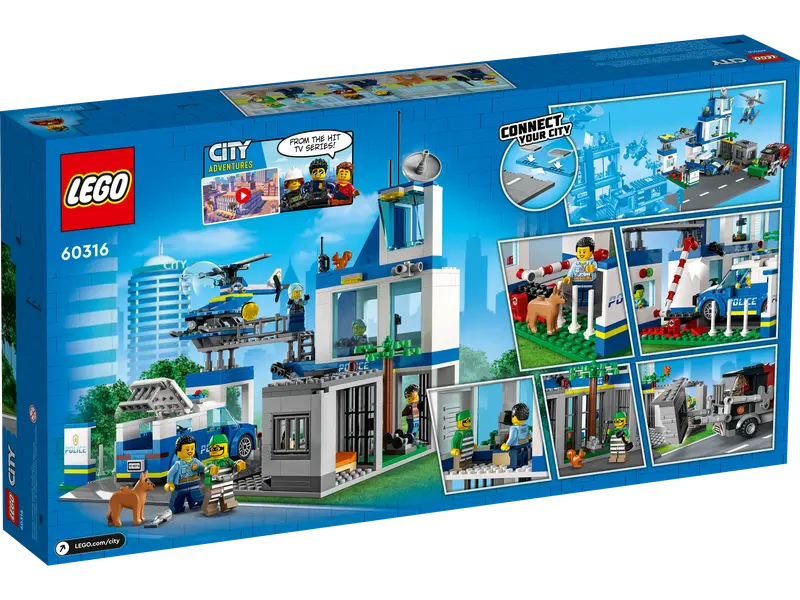 LEGO® City - Sectie de politie 60316, 668 piese [2]