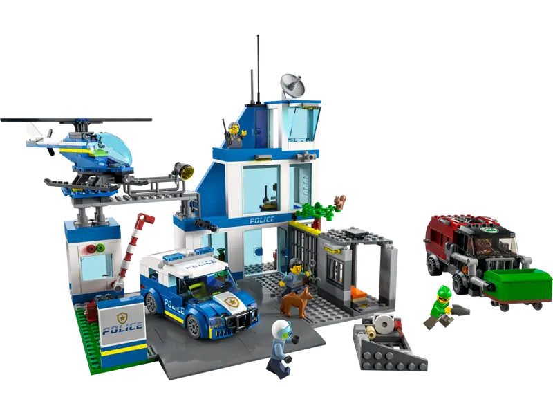 LEGO® City - Sectie de politie 60316, 668 piese [3]