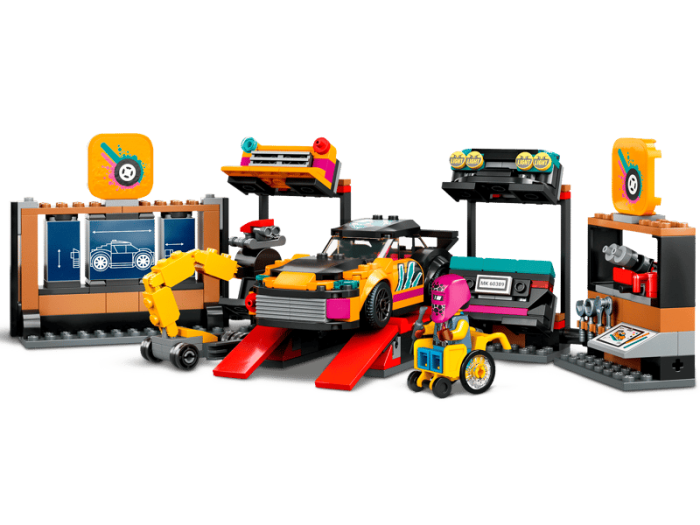 LEGO® City - Service pentru personalizarea masinilor 60389, 507 piese [2]