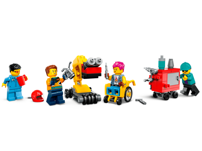 LEGO® City - Service pentru personalizarea masinilor 60389, 507 piese [5]