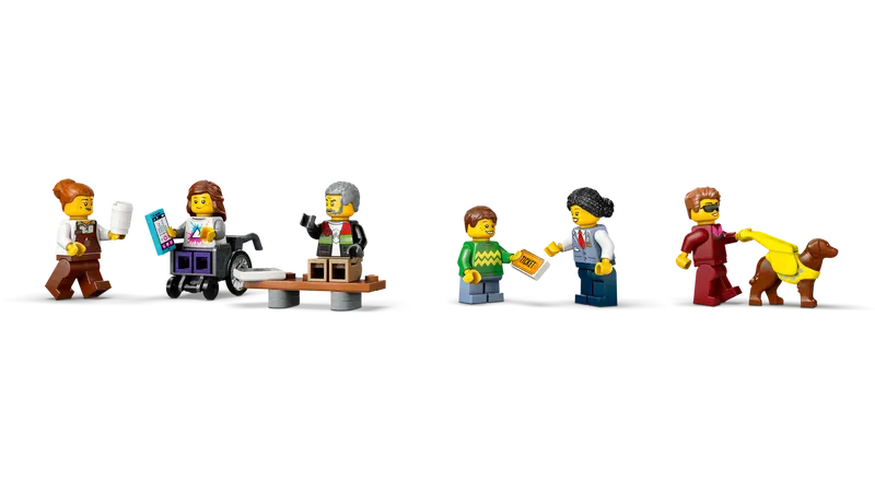 LEGO® City - Statie si tramvai in centrul orasului 60423, 811 piese [4]