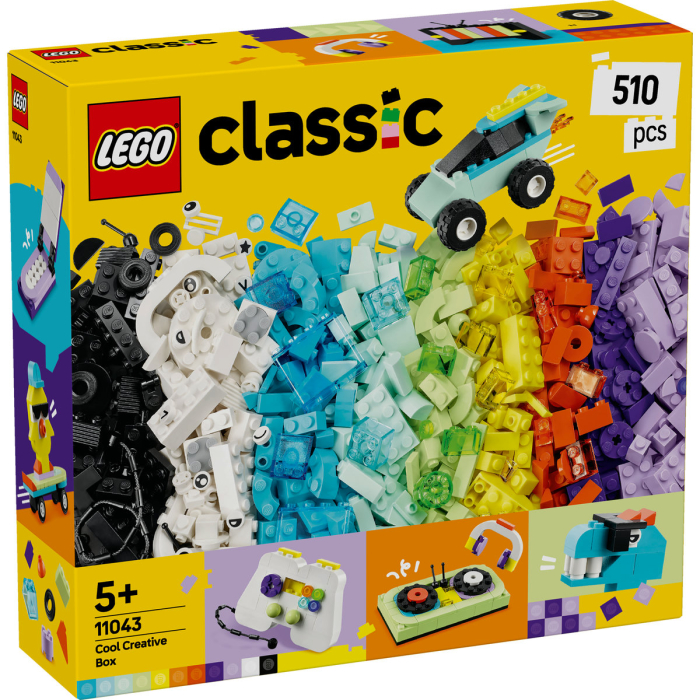 LEGO Classic - Cutie creativa cool 11043, 510 piese [1]