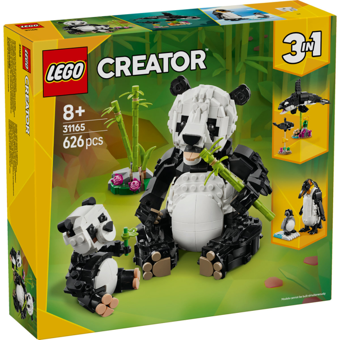 LEGO® Creator 3 in 1 - Animale salbatice: Familia de ursi panda 31165, 626 piese [1]