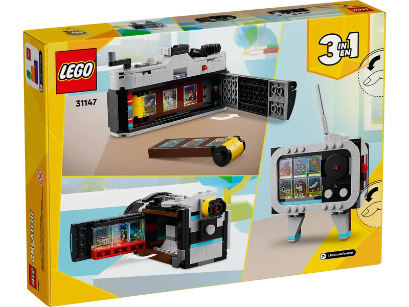 LEGO® Creator 3 in 1 - Aparat foto retro 31147, 261 piese [3]
