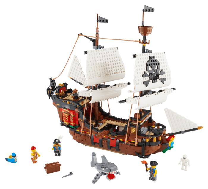 LEGO® Creator 3 in 1 - Corabie de pirati 31109, 1264 piese [2]