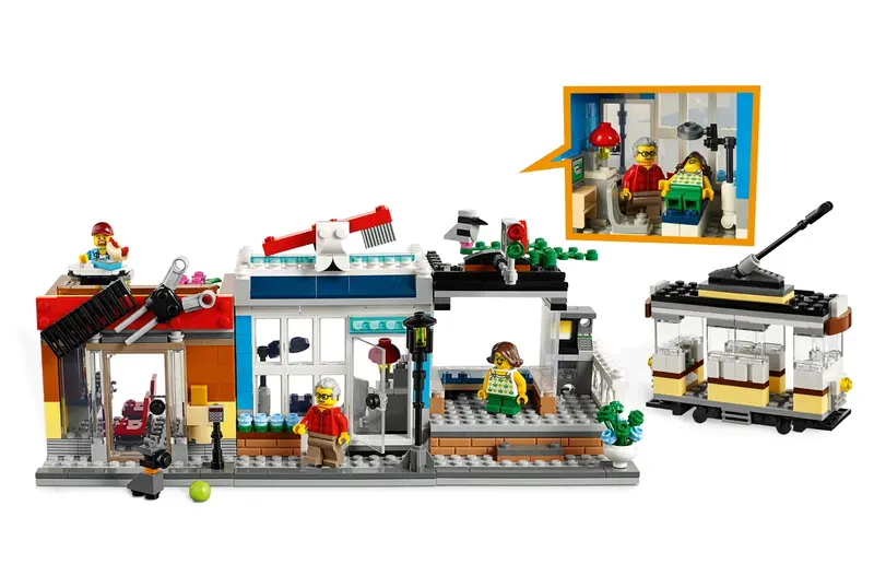 LEGO Creator 3 in 1 - Magazin de animale si cafenea 31097, 969 piese [5]