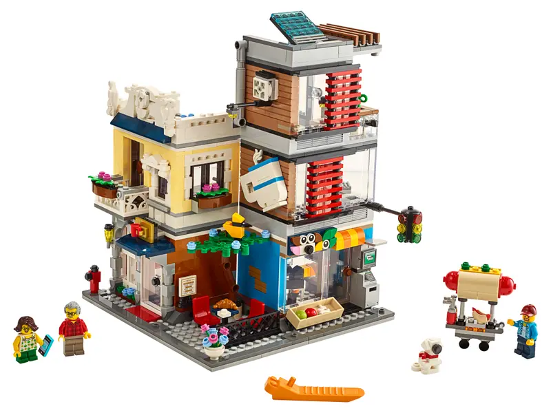 LEGO Creator 3 in 1 - Magazin de animale si cafenea 31097, 969 piese [6]