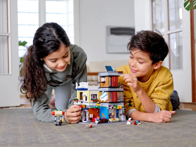 LEGO Creator 3 in 1 - Magazin de animale si cafenea 31097, 969 piese [3]