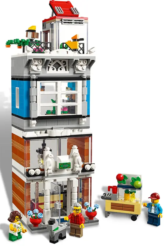 LEGO Creator 3 in 1 - Magazin de animale si cafenea 31097, 969 piese [4]