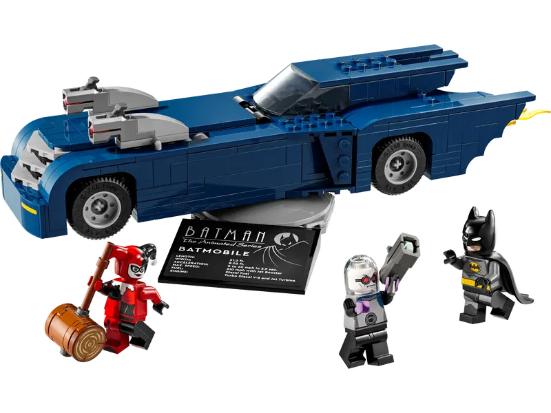 LEGO® DC - Batman™ cu al sau Batmobile™ vs Harley Quinn™ si Mr. Freeze™ 76274, 435 piese [4]