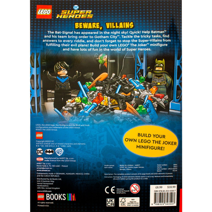 Lego DC Super Heroes : Beware, Villains with mini figure [3]