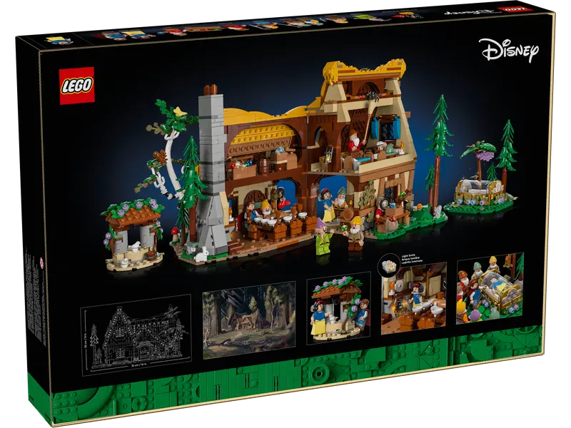 LEGO® Disney Princess™ - Alba ca Zapada si casuta celor sapte pitici 43242, 2228 piese [2]