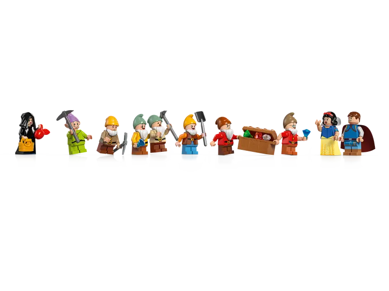 LEGO® Disney Princess™ - Alba ca Zapada si casuta celor sapte pitici 43242, 2228 piese [3]