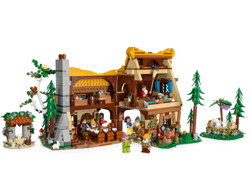 LEGO® Disney Princess™ - Alba ca Zapada si casuta celor sapte pitici 43242, 2228 piese [7]