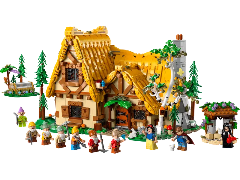 LEGO® Disney Princess™ - Alba ca Zapada si casuta celor sapte pitici 43242, 2228 piese [8]