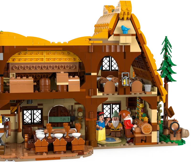 LEGO® Disney Princess™ - Alba ca Zapada si casuta celor sapte pitici 43242, 2228 piese [6]