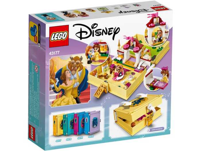 LEGO Disney Princess - Aventuri din cartea de povesti cu Belle 43177, 111 piese SECOND HAND [2]