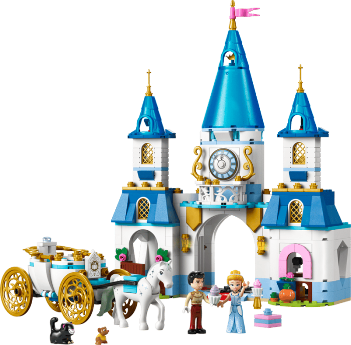LEGO® Disney Princess™ - Castelul si caleasca Cenusaresei 43275, 596 piese [4]