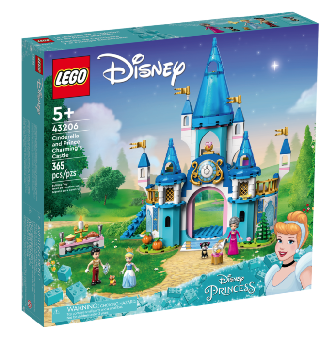LEGO® Disney Princess™ - Castelul si caleasca Cenusaresei 43275, 596 piese [5]