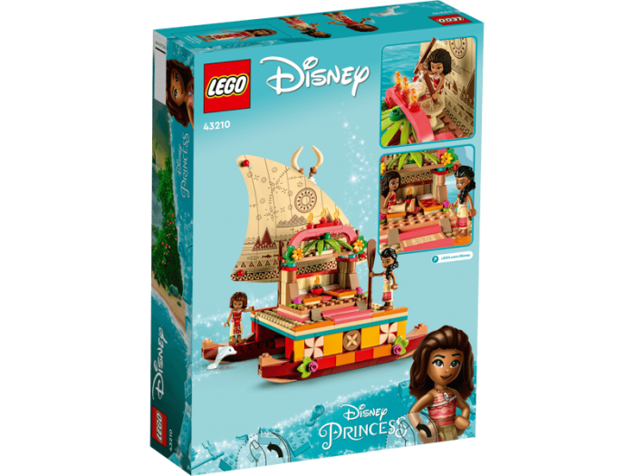 LEGO® Disney Princess - Catamaranul polinezian al Moanei 43210, 321 piese [4]