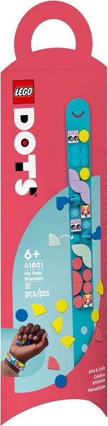 LEGO® DOTS - Bratara cu animalele mele de companie 41801, 37 piese [1]