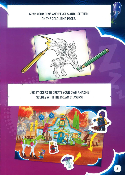 LEGO DREAMZzz: 800 Stickers: Dream Big! [3]