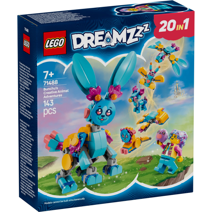 LEGO® DREAMZzz - Aventurile creative cu animale ale lui Bunchu 71488, 143 piese [1]