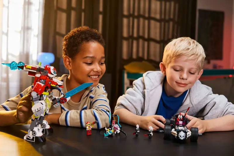 LEGO® DREAMZzz - Robotul tigru al lui Cooper si masina hot rod a lui Zero 71497, 1006 piese [8]