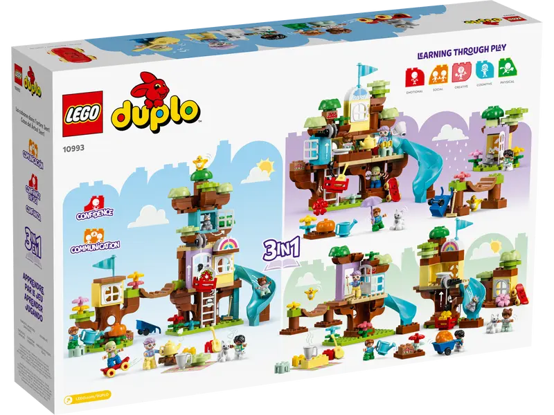 LEGO® DUPLO - Casa din copac 3 in 1 10993, 126 piese [3]