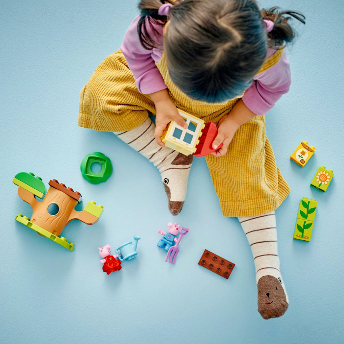 LEGO® DUPLO® - Gradina si casa din copac a Purcelusei Peppa 10431, 20 piese [3]
