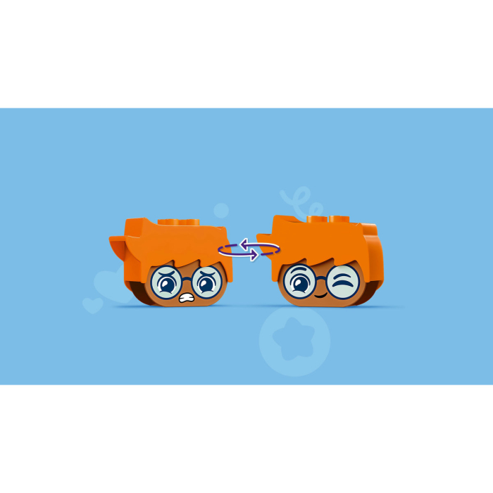 LEGO® DUPLO® - Oameni construibili cu emotii mari 10423, 71 piese [4]