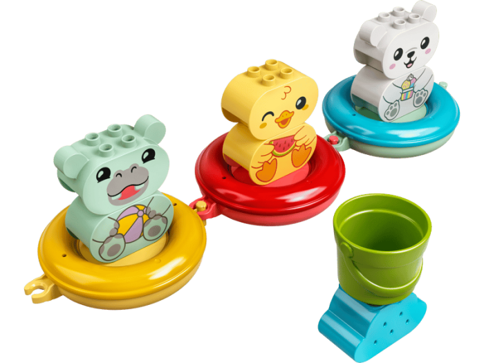 LEGO® DUPLO - Prima mea distractie la baie: Tren cu animale plutitoare 10965, 14 piese [2]