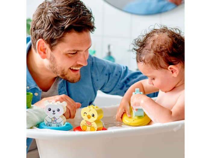LEGO® DUPLO - Prima mea distractie la baie: Tren cu animale plutitoare 10965, 14 piese [6]