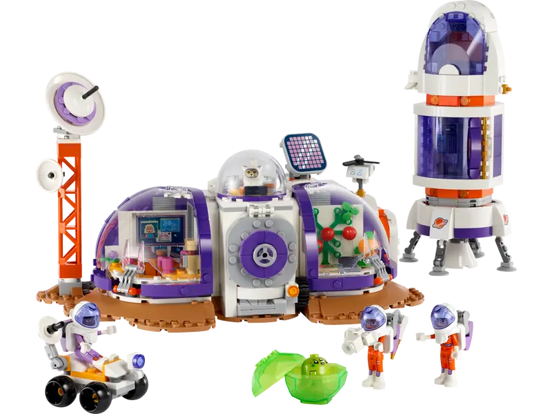 LEGO® Friends - Baza spatiala si racheta pe marte 42605, 981 piese [7]