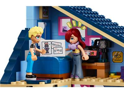 LEGO® Friends - Casele familiale ale lui Olly si Paisley 42620, 1126 piese [4]