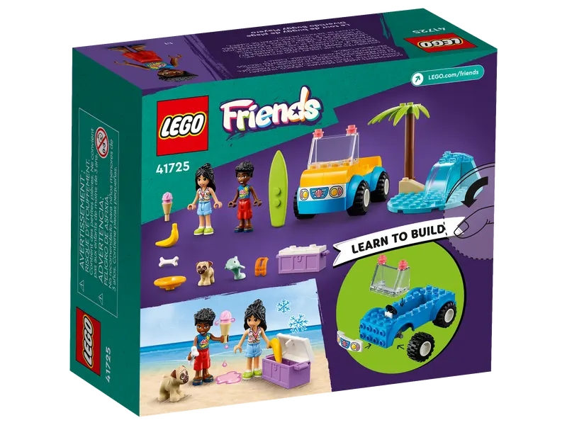 LEGO® Friends - Distractie pe plaja in buggy 41725, 61 piese [2]