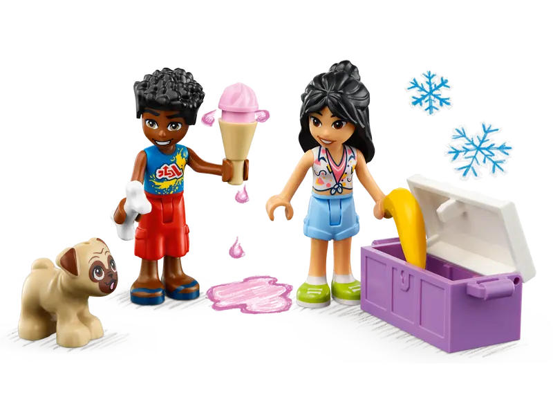 LEGO® Friends - Distractie pe plaja in buggy 41725, 61 piese [3]