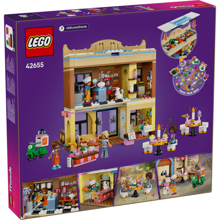 LEGO® Friends - Restaurant si scoala de gastronomie 42655, 896 piese [2]