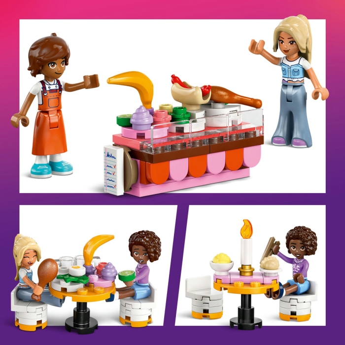 LEGO® Friends - Restaurant si scoala de gastronomie 42655, 896 piese [3]