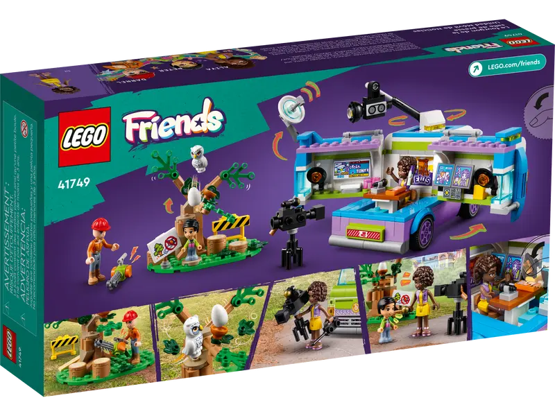 LEGO® Friends - Studioul mobil de stiri 41749, 446 piese [4]
