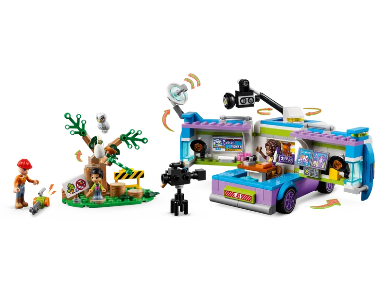 LEGO® Friends - Studioul mobil de stiri 41749, 446 piese [6]