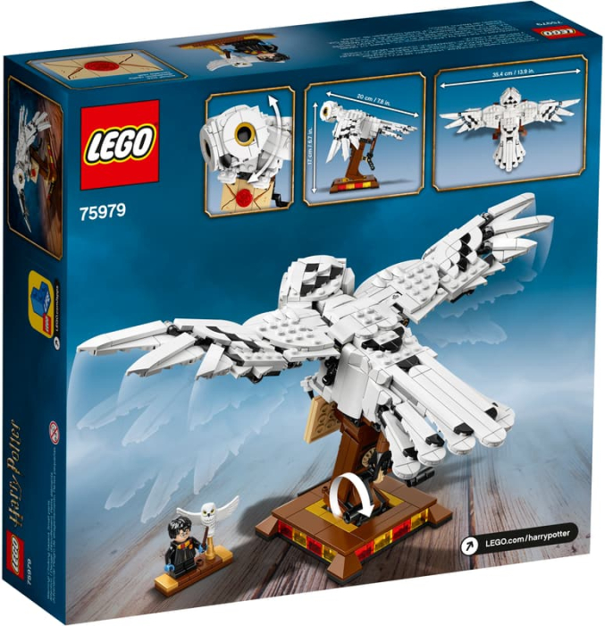 LEGO® Harry Potter™ - Hedwig™ 75979, 630 piese [3]