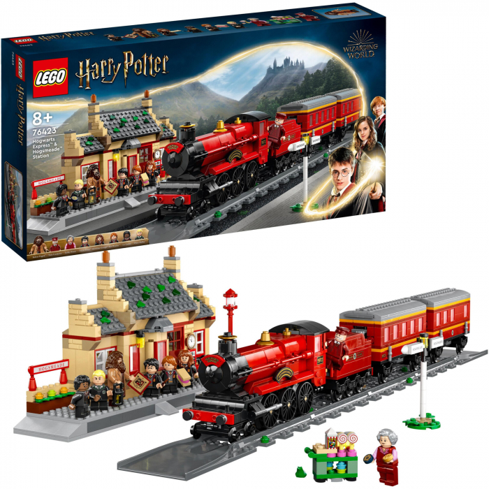 LEGO® Harry Potter TM - Expresul Hogwarts™ si gara din Hogsmeade™ 76423, 1074 piese [2]
